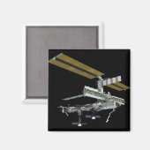 Computergegenereerd uitzicht magneet (Voorkant / Achterkant)