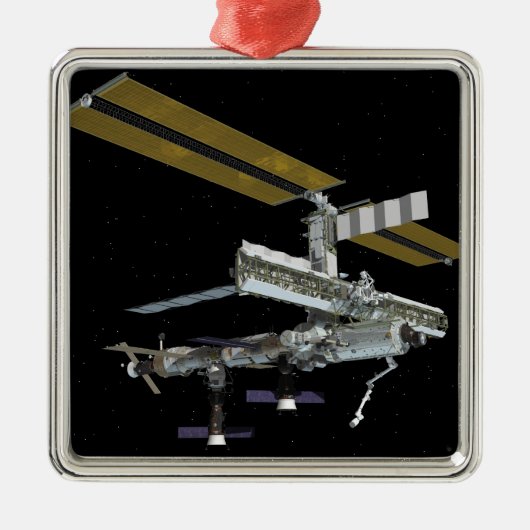 Computergegenereerd uitzicht metalen ornament (Voorkant)