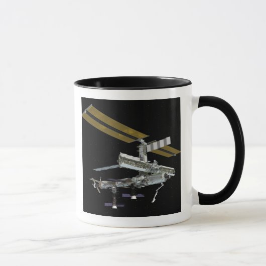 Computergegenereerd uitzicht mok (Rechts)