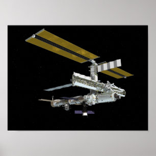 Computergegenereerd uitzicht poster