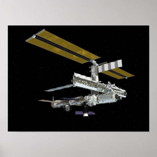 Computergegenereerd uitzicht poster (Voorkant)