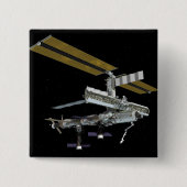 Computergegenereerd uitzicht vierkante button 5,1 cm (Voorkant)