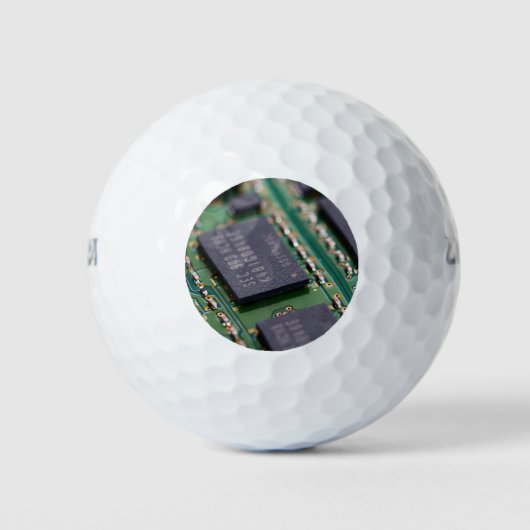 Computergeheugenchips Golfballen (Voorkant)