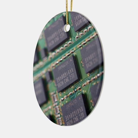 Computergeheugenchips Keramisch Ornament (Links)