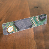 Computergeheugenchips Naambordje (Zijkant)