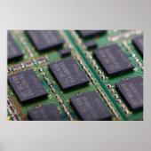 Computergeheugenchips Poster (Voorkant)