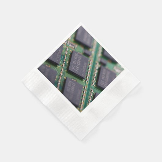 Computergeheugenchips Servetten (Hoek)