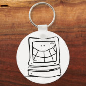 Computerglimmen Sleutelhanger (Voorkant)