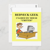 computergrap briefkaart (Voorkant / Achterkant)