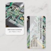 Computerhardware-expert printplaatopslag visitekaartje (Voorkant / Achterkant)