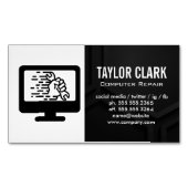 Computerhardware | Hand-moersleutel Magnetisch Visitekaartje (Voorkant)