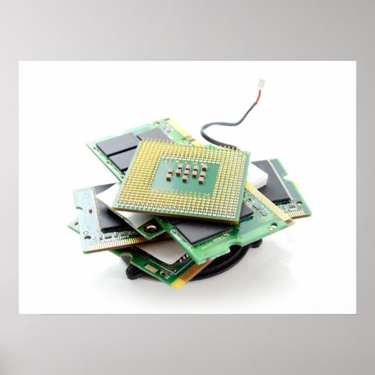 Computerhardware Poster (Voorkant)