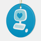 Computerhart Keramisch Ornament (Links)