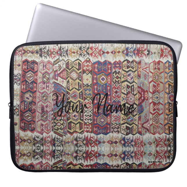 Computerhoes Boheemse Hippie HAMbyWG Laptop Sleeve (Voorkant)