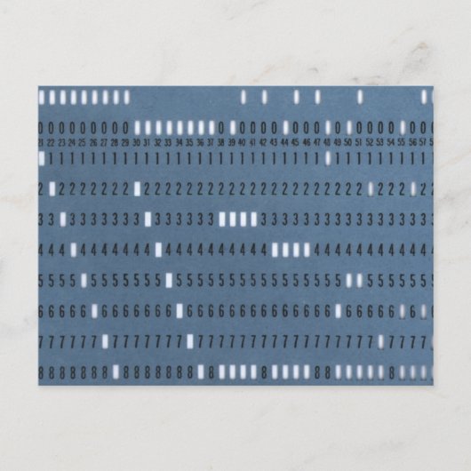 computerkaart briefkaart (Voorkant)