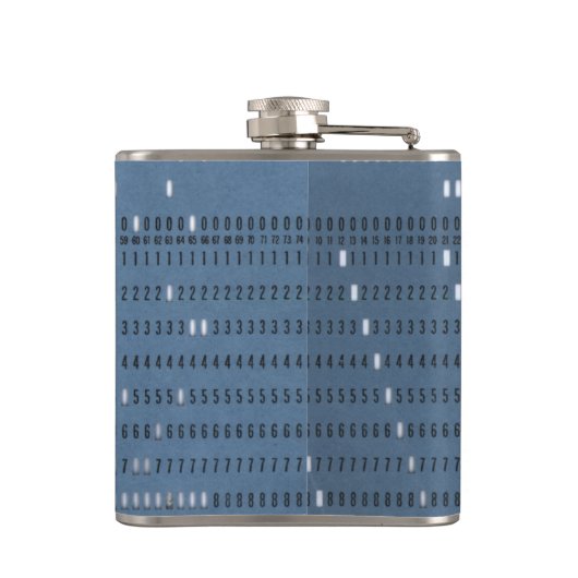  computerkaart heupfles (Achterkant)