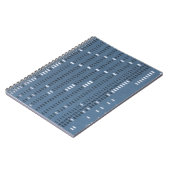 computerkaart notitieboek (Linkerzijde)