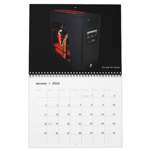 Computerkalender - Frank N Stein PC Kalender (Jan 2026)