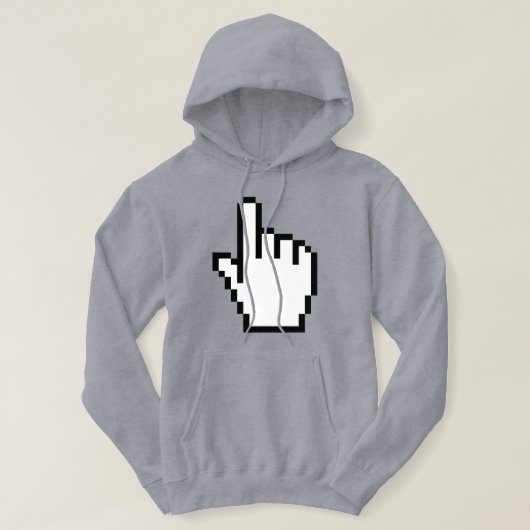COMPUTERKIJKER/MOUSCURSOR HOODIE (Design voorkant)