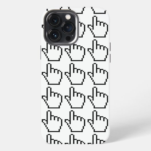 COMPUTERKIJKER/MOUSCURSOR iPhone HOESJE (Achterkant)