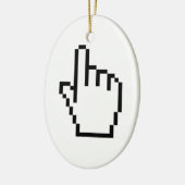 COMPUTERKIJKER/MOUSCURSOR KERAMISCH ORNAMENT (Links)