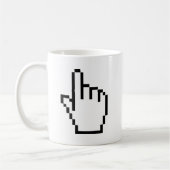 COMPUTERKIJKER/MOUSCURSOR KOFFIEMOK (Links)