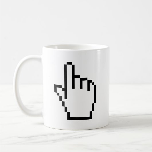 COMPUTERKIJKER/MOUSCURSOR KOFFIEMOK (Links)