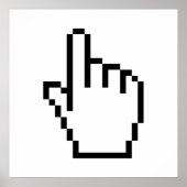 COMPUTERKIJKER/MOUSCURSOR POSTER (Voorkant)