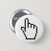 COMPUTERKIJKER/MOUSCURSOR RONDE BUTTON 5,7 CM (Voorkant /achterkant)