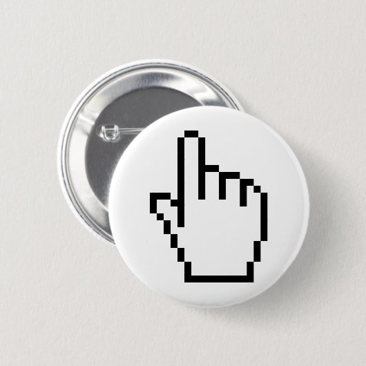 COMPUTERKIJKER/MOUSCURSOR RONDE BUTTON 5,7 CM (Voorkant /achterkant)