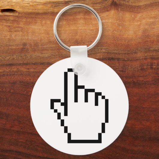 COMPUTERKIJKER/MOUSCURSOR SLEUTELHANGER (Voorkant)