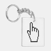 COMPUTERKIJKER/MOUSCURSOR SLEUTELHANGER (Voorkant Links)