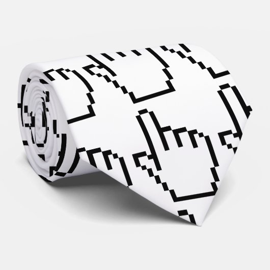 COMPUTERKIJKER/MOUSCURSOR STROPDAS (Opgerold)