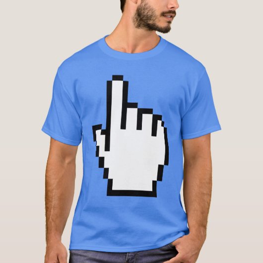 COMPUTERKIJKER/MOUSCURSOR T-SHIRT (Voorkant)