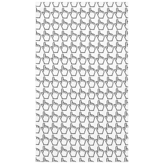 COMPUTERKIJKER/MOUSCURSOR TAFELKLEED (Voorkant)