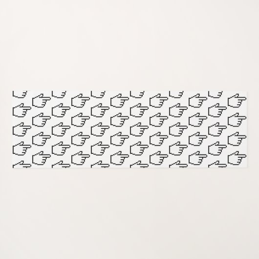 COMPUTERKIJKER/MOUSCURSOR YOGAMAT (Achterkant (horizontaal))