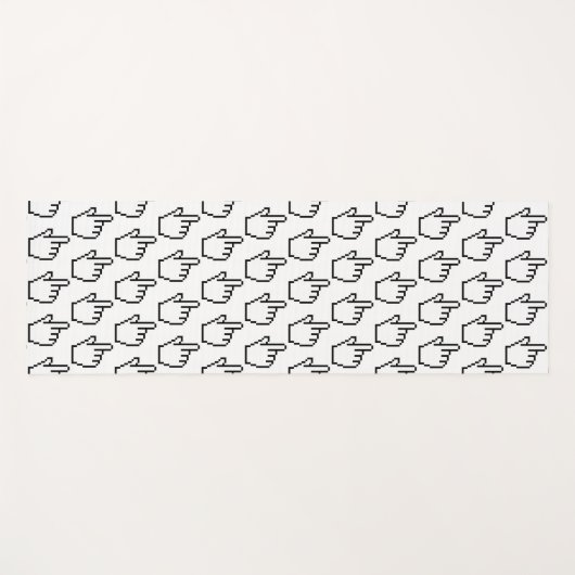 COMPUTERKIJKER/MOUSCURSOR YOGAMAT (Voorkant (horizontaal))