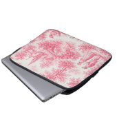 Computerkleed Toile de Jouy Laptop Sleeve (Voorkant onderkant)