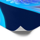 Computerkunstwerk voor borstkanker, poster (Hoek)