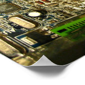 Computermainboard Poster (Hoek)
