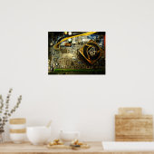 Computermainboard Poster (Keuken)