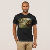 Computermainboard T-shirt (Voorkant volledig)