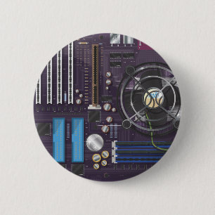 Computermoederbord Ronde Button 5,7 Cm