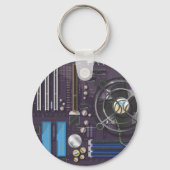Computermoederbord Sleutelhanger (Voorkant)
