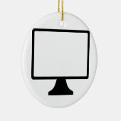 Computermonitor Keramisch Ornament (Rechts)