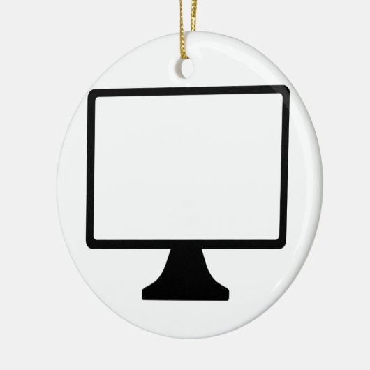 Computermonitor Keramisch Ornament (Links)