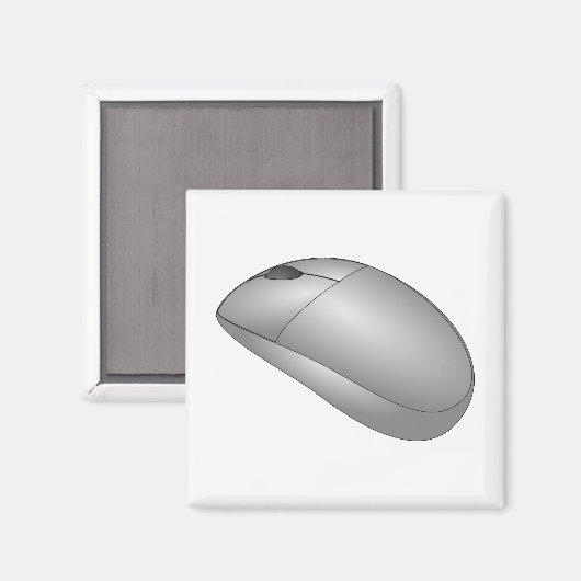 Computermuis Magneet (Voorkant / Achterkant)