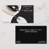 computermuizen, visitekaartje (Voorkant / Achterkant)