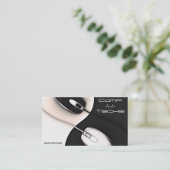 computermuizen, visitekaartje (Staand voorkant)