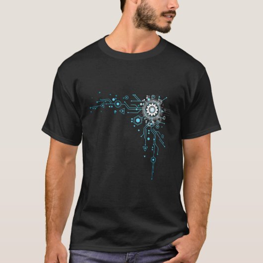 Computernerd ingenieur tech geek computernerd Sof T-shirt (Voorkant)